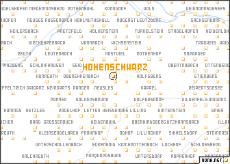 map of Höhenschwärz