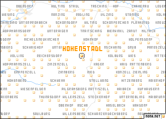map of Höhenstadl
