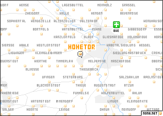 map of Hohetor