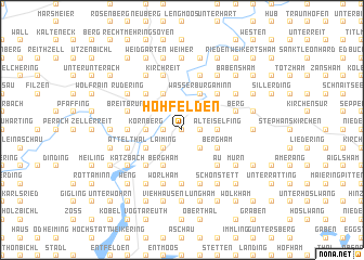 map of Höhfelden