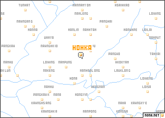 map of Ho-hka