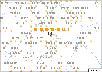 map of Ho-hko-nam-hpak-lün