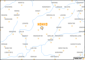 map of Ho-hko