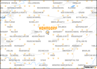 map of Hohndorf