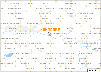 map of Hohndorf