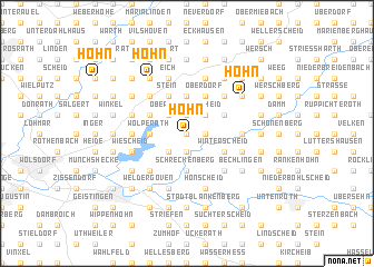 map of Hohn