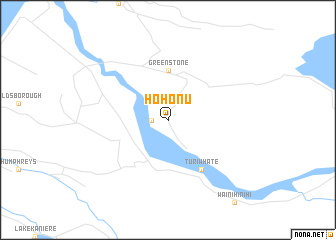 map of Hohonu