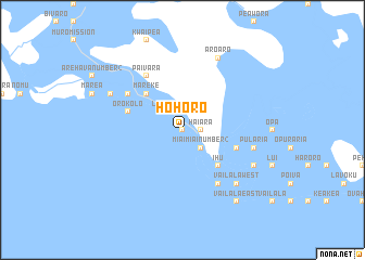 map of Hohoro