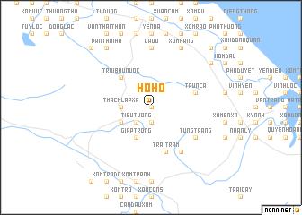 map of Họ Hồ