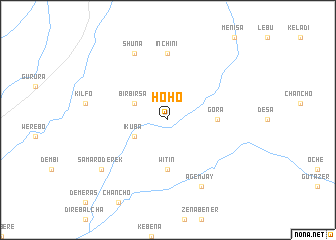 map of Hoho