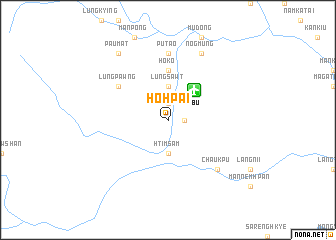 map of Ho-hpai