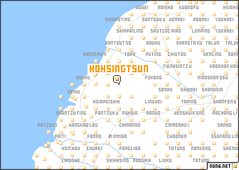 map of Ho-hsing-ts\