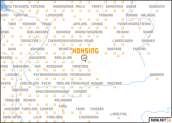 map of Ho-hsing