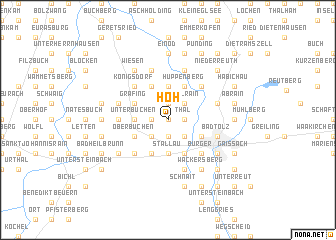 map of Höh