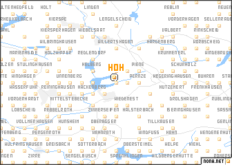 map of Höh