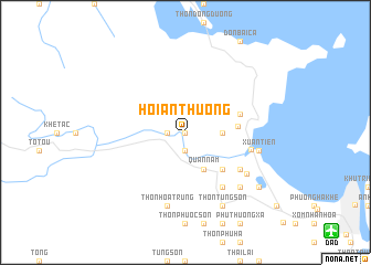 map of Hội An Thượng