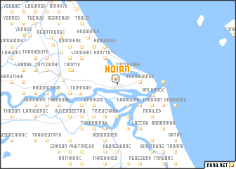 map of Hội An