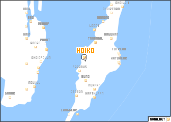 map of Hoiko