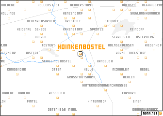 map of Hoinkenbostel