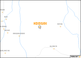 map of Hoi Oidak