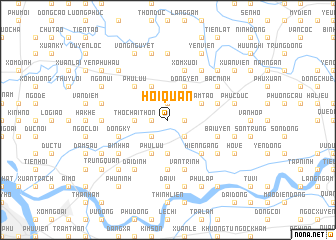 map of Hồi Quan