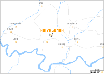 map of Hoi-Yagumba