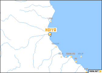 map of Hoiya