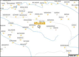 map of Hojawa