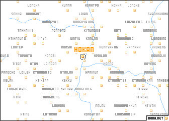 map of Hokan