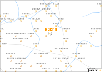 map of Hokar