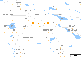 map of Hökaskruv