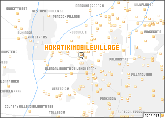 map of Hoka Tiki Mobile Village