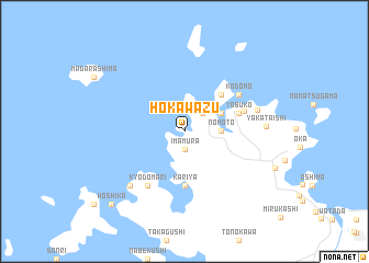map of Hokawazu