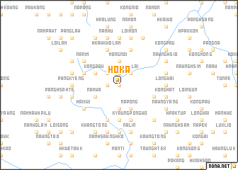 map of Hoka