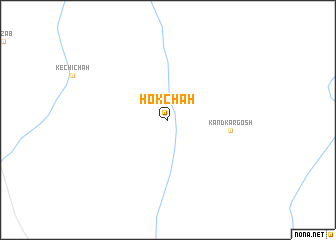 map of Hok Chāh