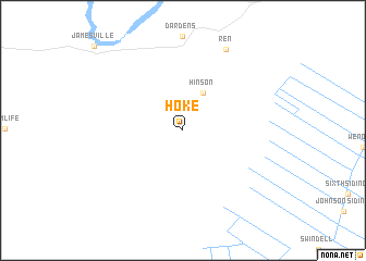 map of Hoke