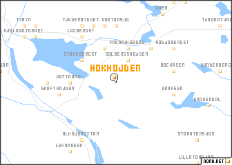 map of Hökhöjden