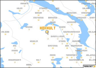 map of Hökhult