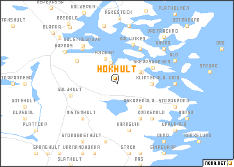 map of Hökhult