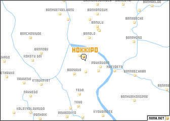 map of Hokkipo