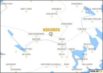 map of Hökmark
