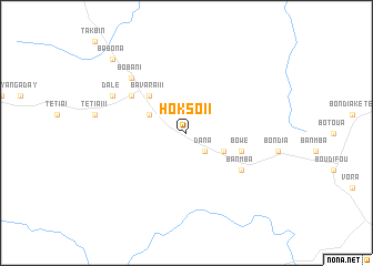 map of Hokso II