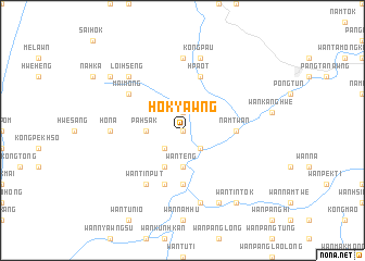 map of Ho-kyawng