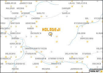 map of Holadeji