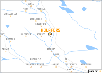 map of Holafors