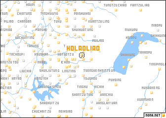 map of Ho-lao-liao