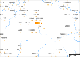 map of Hổ Lao