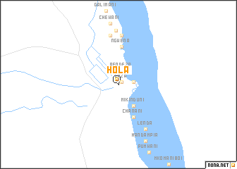map of Hola
