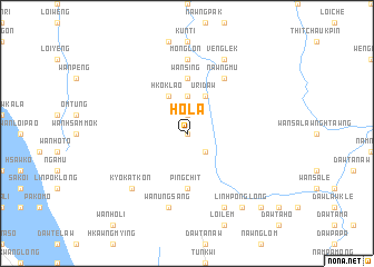 map of Ho-la