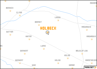 map of Holbeck